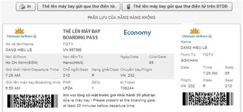 Vietnam Airlines Check.